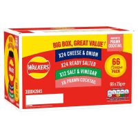 Walkers Crisps Mixed Multi Packs - 66 x 25g